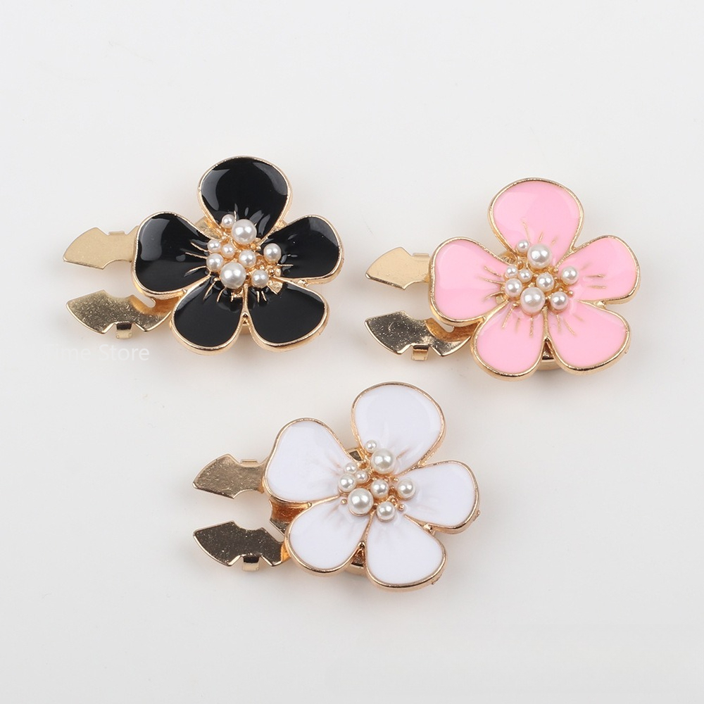 Women'S Accessories For Formal Wear - 1pc Pearl Camellia Button Covers Cufflinks