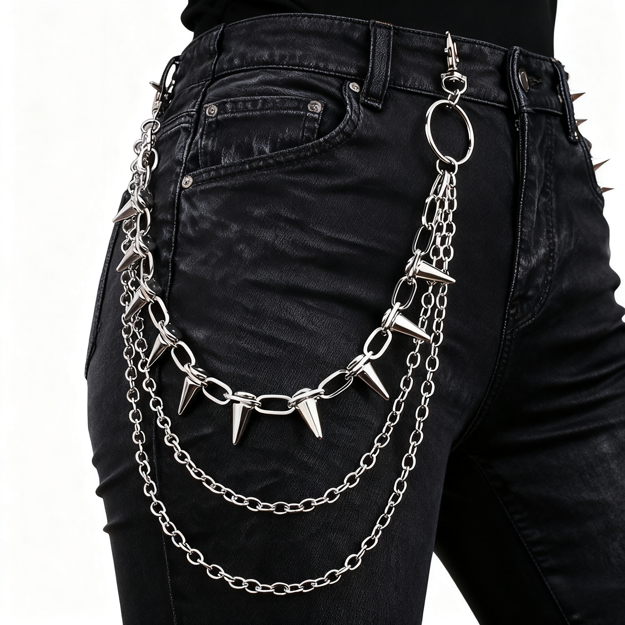Women'S Accessories Rings - Unisex Hip Hop Punk Rock Metal