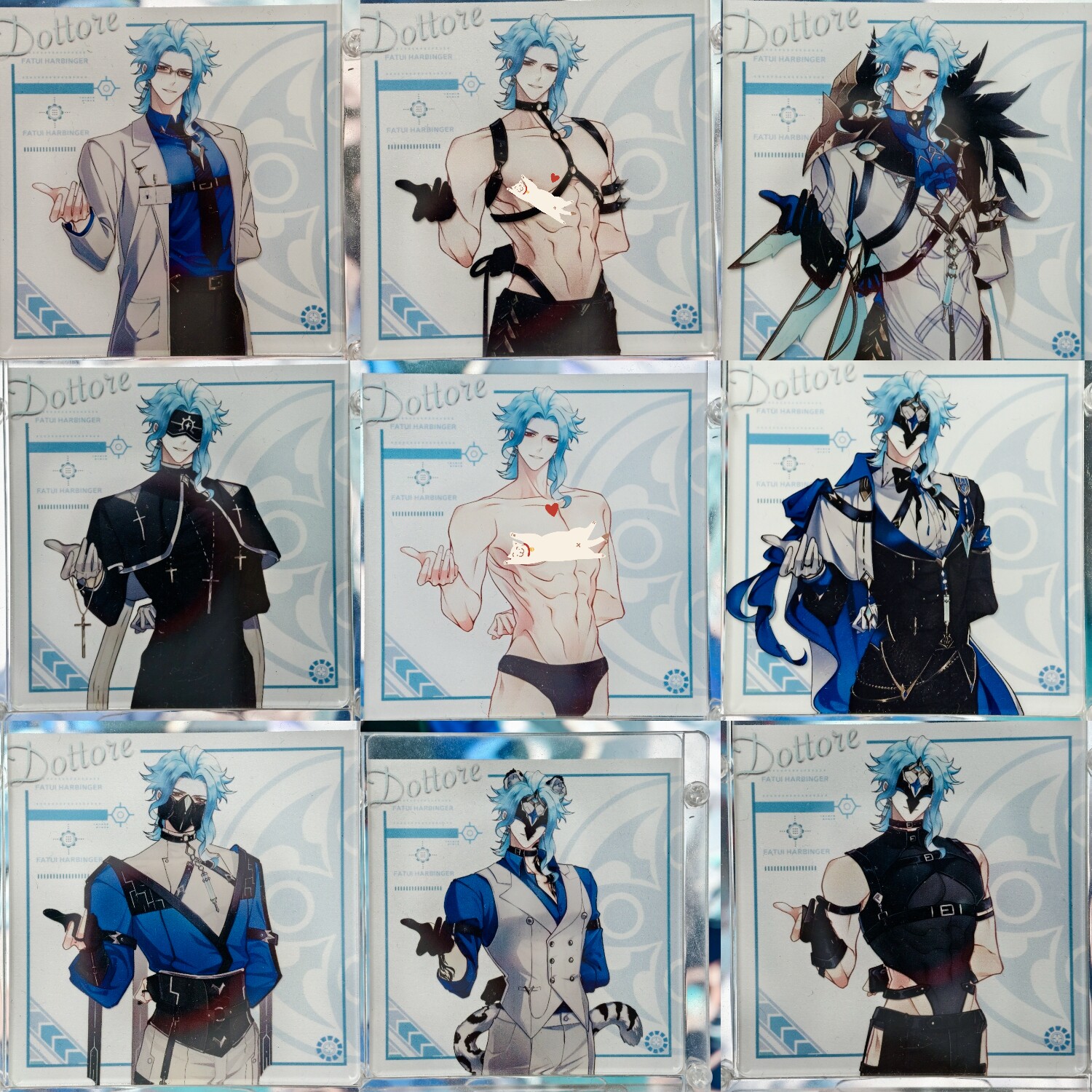 Women Accessories For Gift - Anime Game Genshin Impact Il Dottore