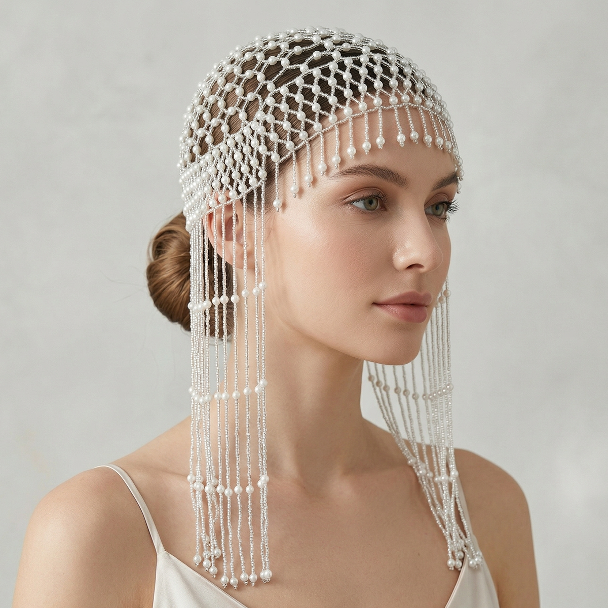 Luxury Pearls Beaded Headwrap  - Women Knight Accessories recensione e prezzo