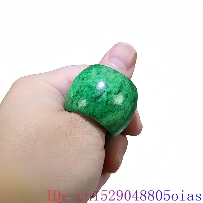 22mm Green Real Jade Rings for - Women'S Accessories Rings recensione e prezzo