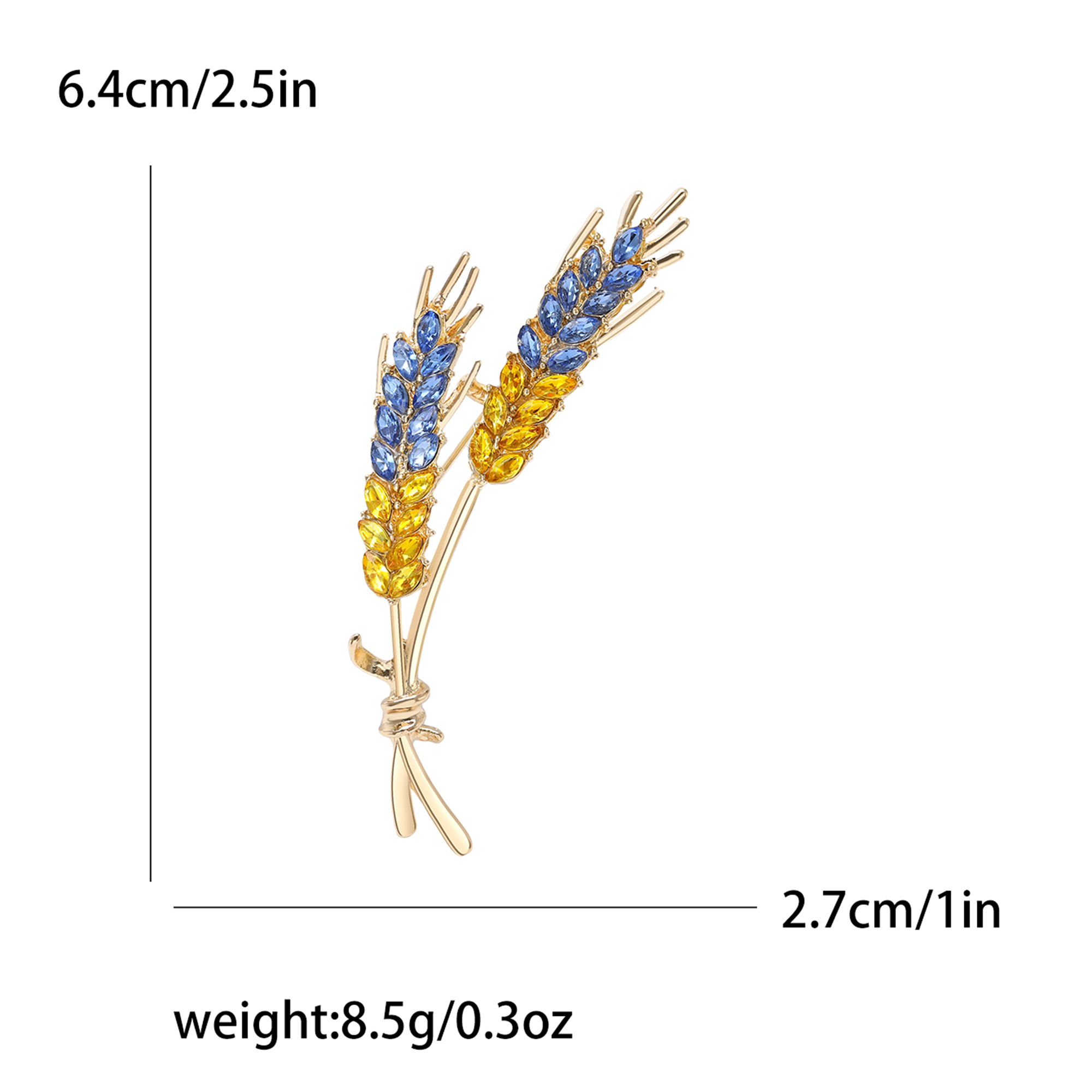 Dmari Ukraine Brooch Men &Wome - Women Accessories Meaning recensione e prezzo