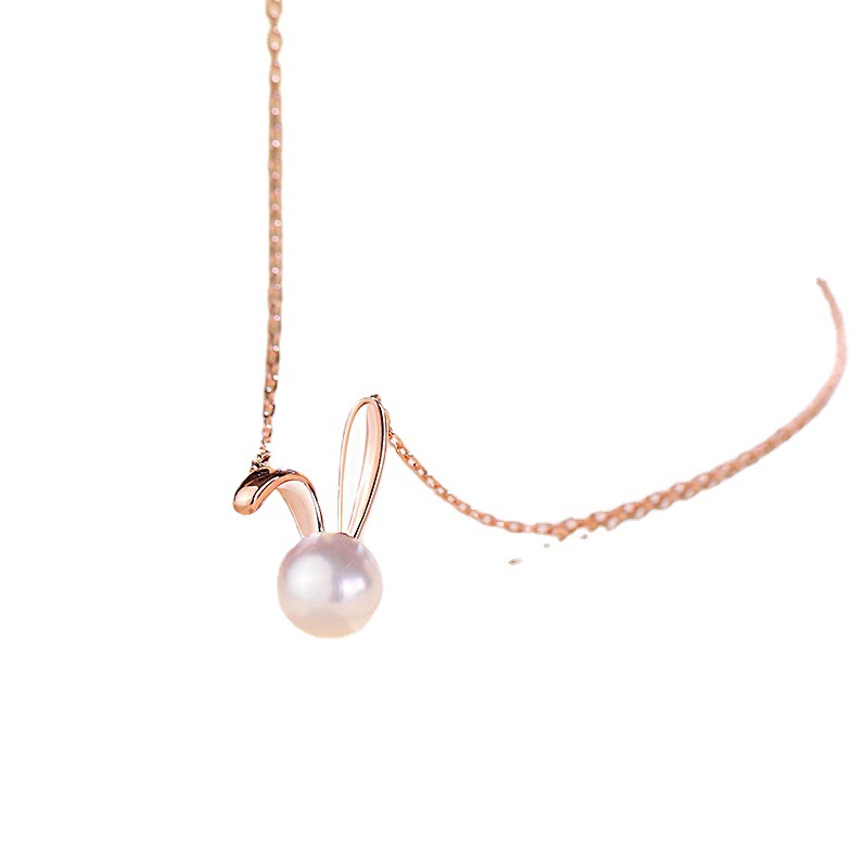 Cute Rabbit Pearl Pendant Neck - Women Accessories Meaning recensione e prezzo