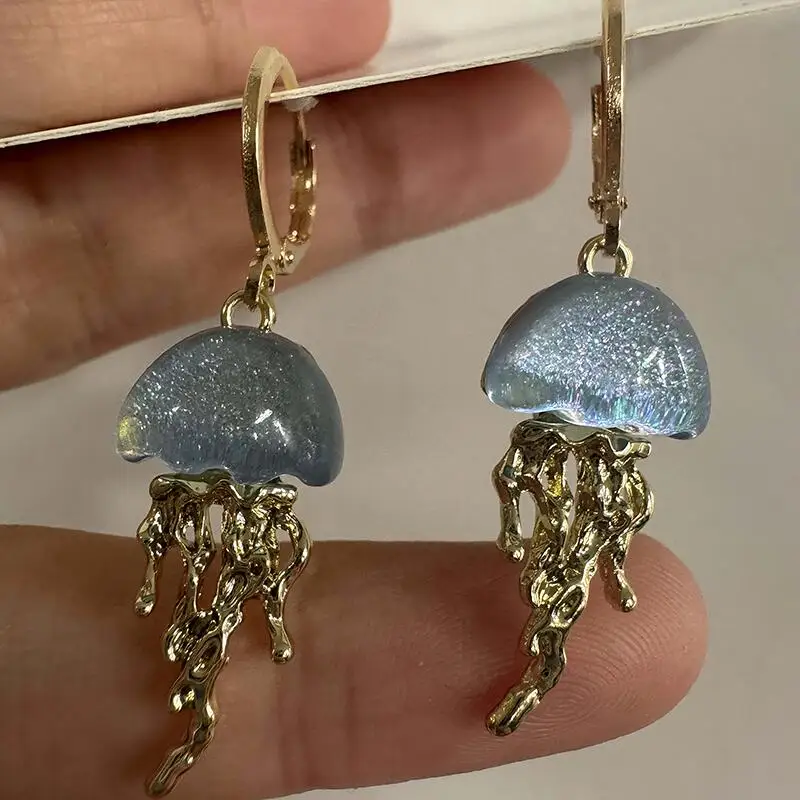Cute Blue Jellyfish Ocean Pend - Women'S Emo Accessories recensione e prezzo