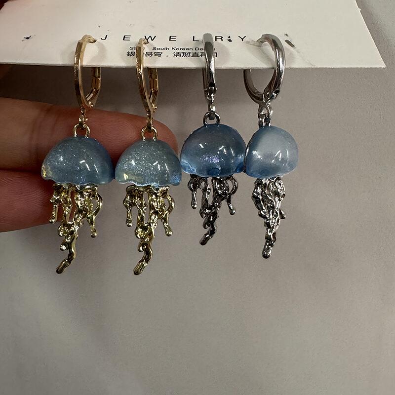 Cute Blue Jellyfish Ocean Pend - Women'S Emo Accessories recensione e prezzo