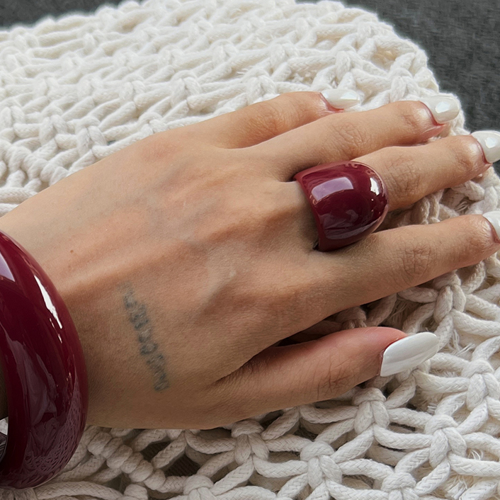 Irregular Resin Ring for Women - Women'S Accessories Rings recensione e prezzo