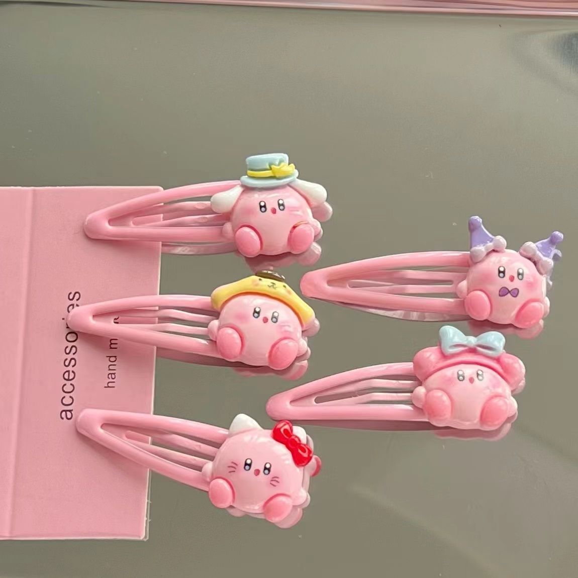 1~10pcs Cute Kirby BB Hair Cli - Women'S Accessories List recensione e prezzo