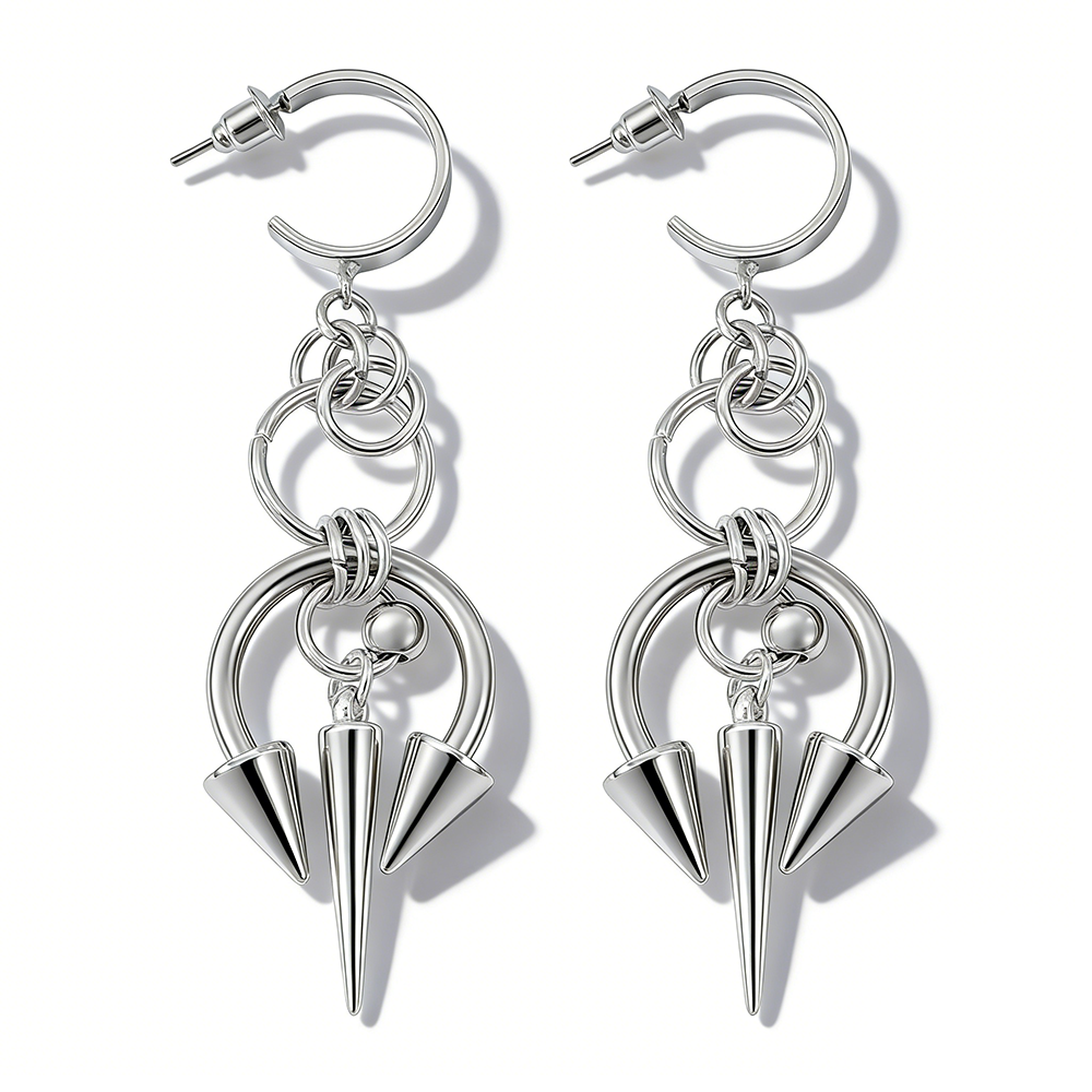 1pair Y2K Stainless Steel Rive - Women'S Accessories Rings recensione e prezzo