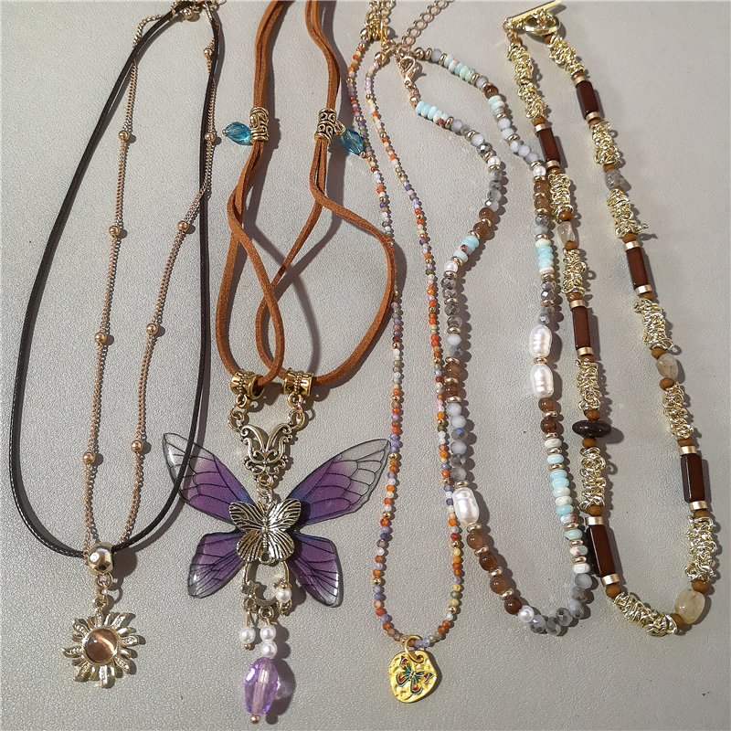 Vintage Resin Butterfly Brown  - Women'S Emo Accessories recensione e prezzo