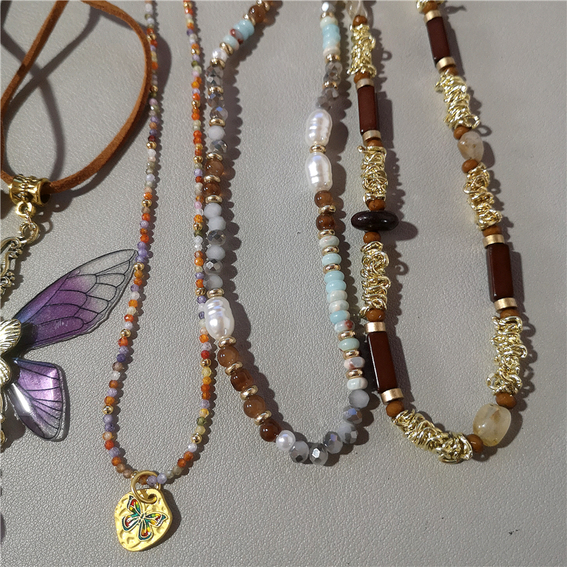 Vintage Resin Butterfly Brown  - Women'S Emo Accessories recensione e prezzo