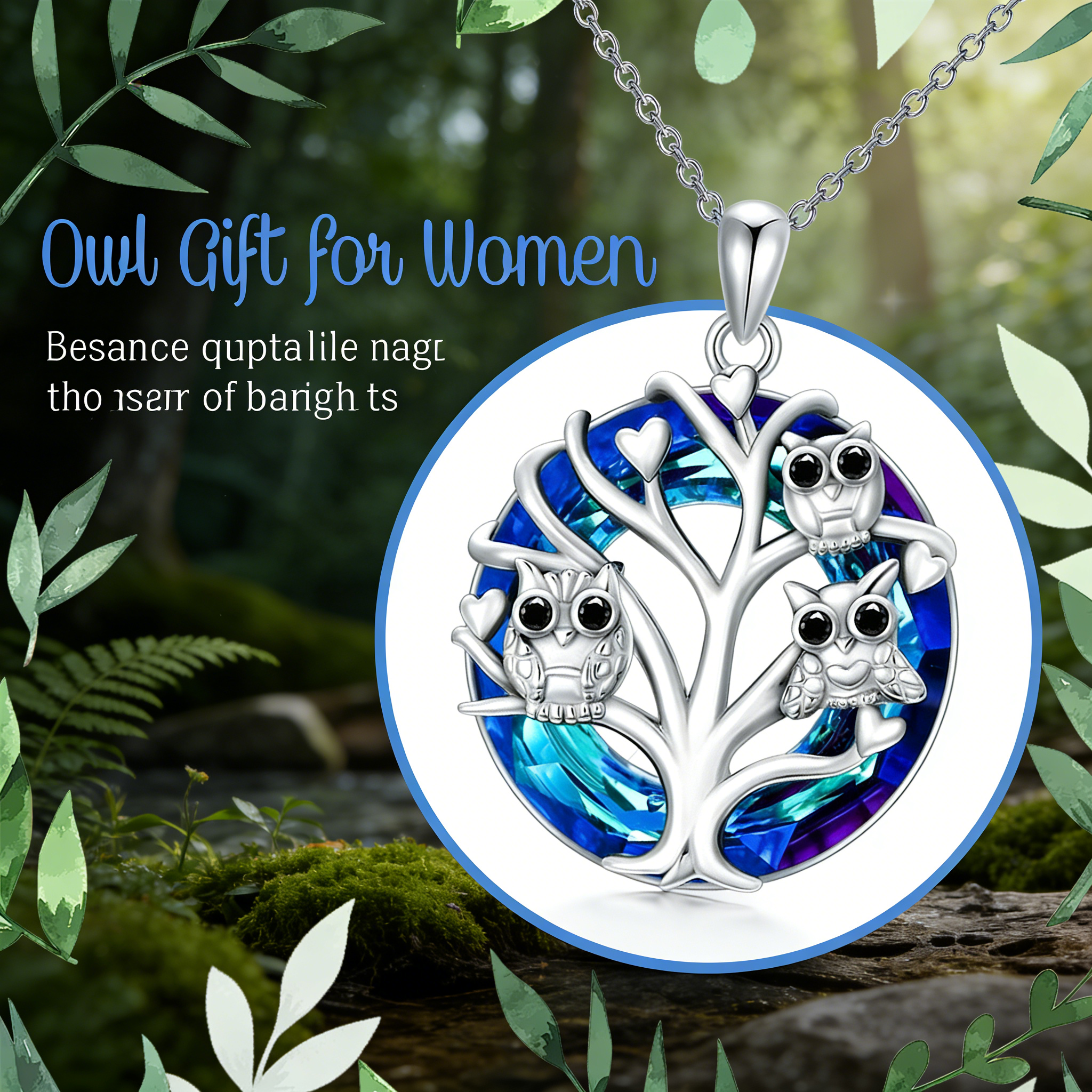 Zinc Alloy Tree Of Life Three  - Women Accessories Meaning recensione e prezzo