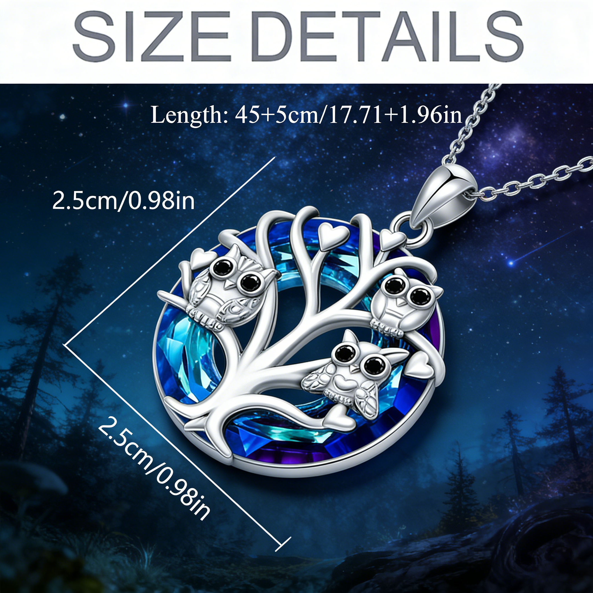 Zinc Alloy Tree Of Life Three  - Women Accessories Meaning recensione e prezzo