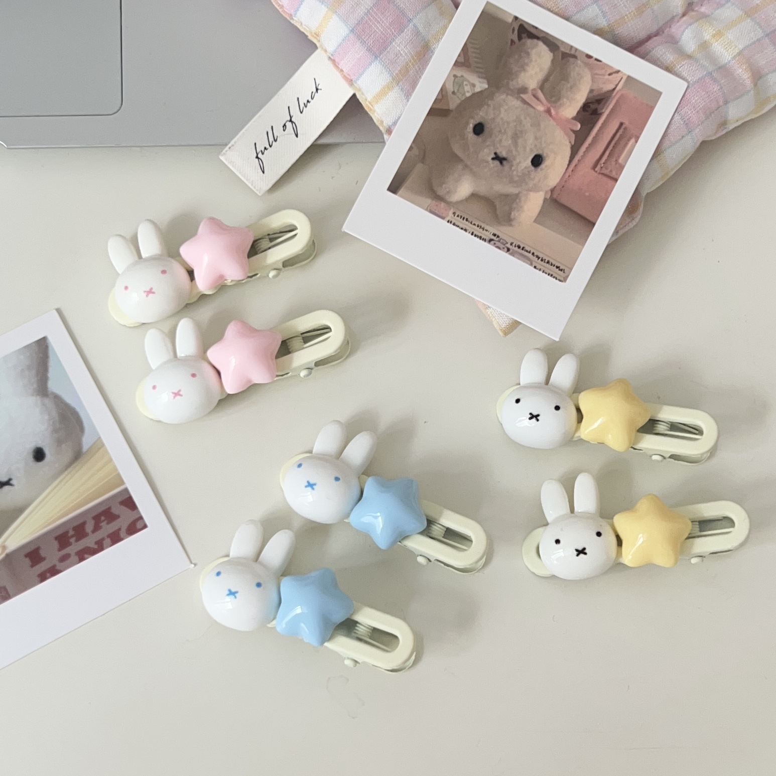 Miffy Star Hair Clip Kawaii Du - Women'S Accessories List recensione e prezzo