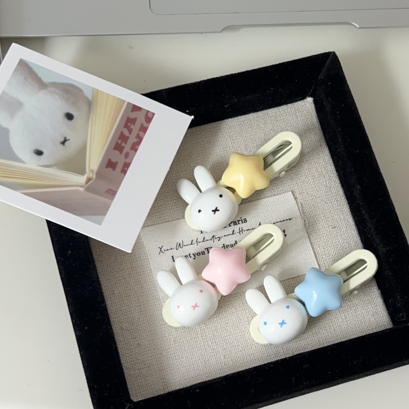 Miffy Star Hair Clip Kawaii Du - Women'S Accessories List recensione e prezzo
