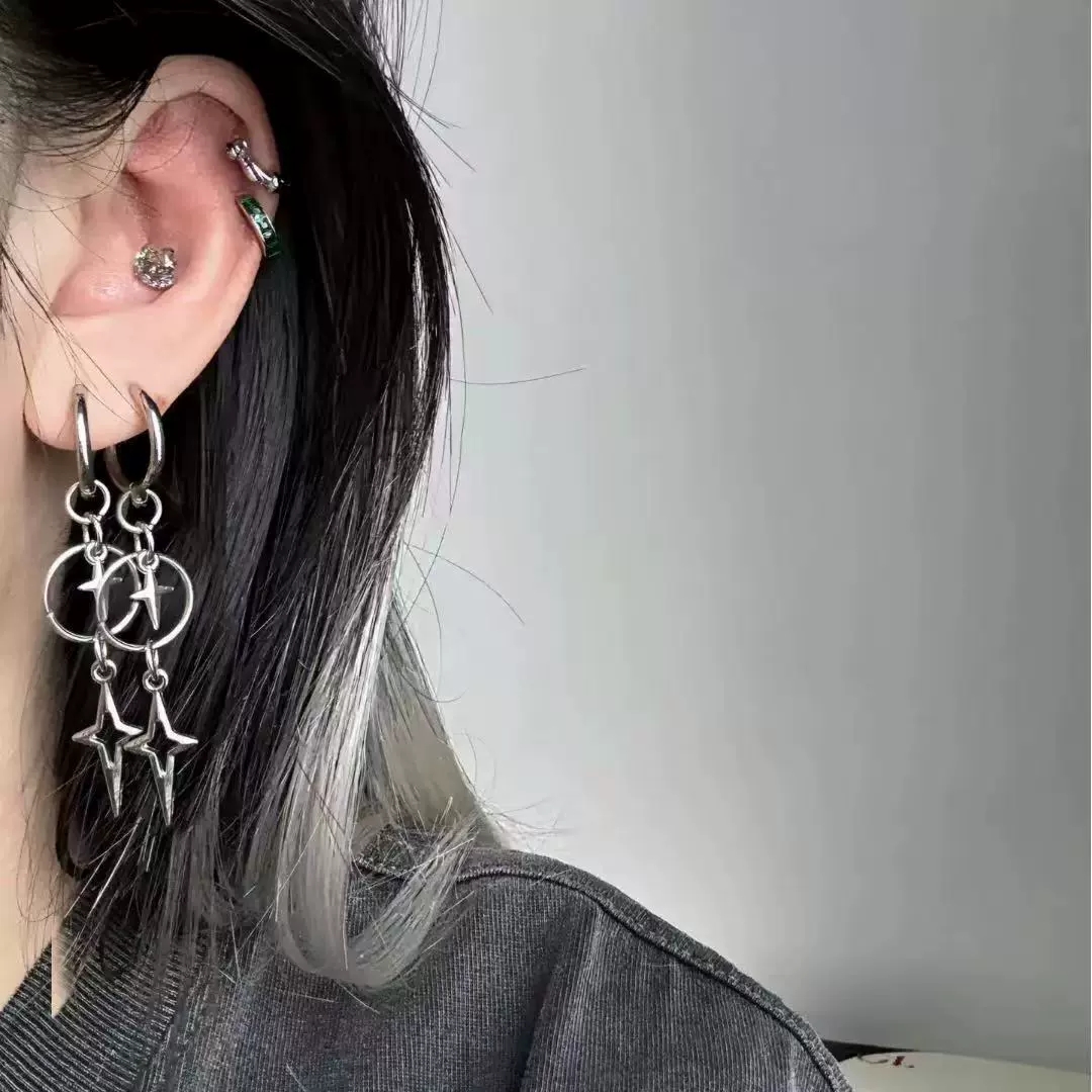 Personalized Punk Cross Star P - Women'S Emo Accessories recensione e prezzo