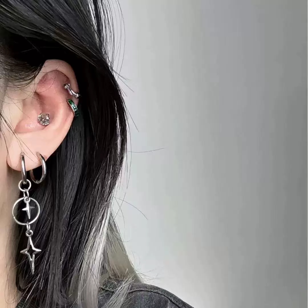 Personalized Punk Cross Star P - Women'S Emo Accessories recensione e prezzo