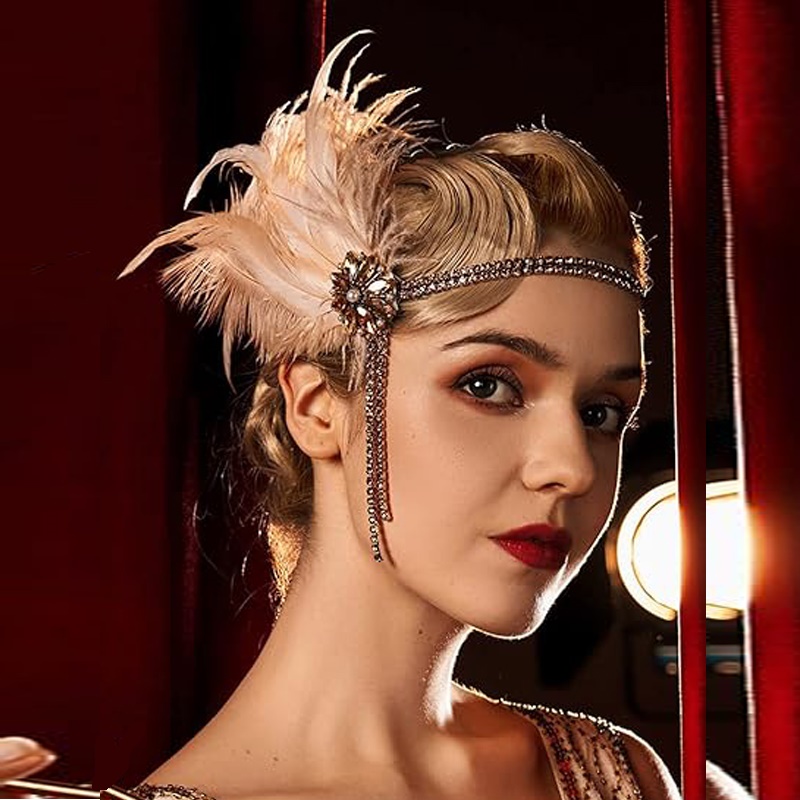 1920s Headpiece Flapper Headba - Women'S Accessories In The 1920S recensione e prezzo
