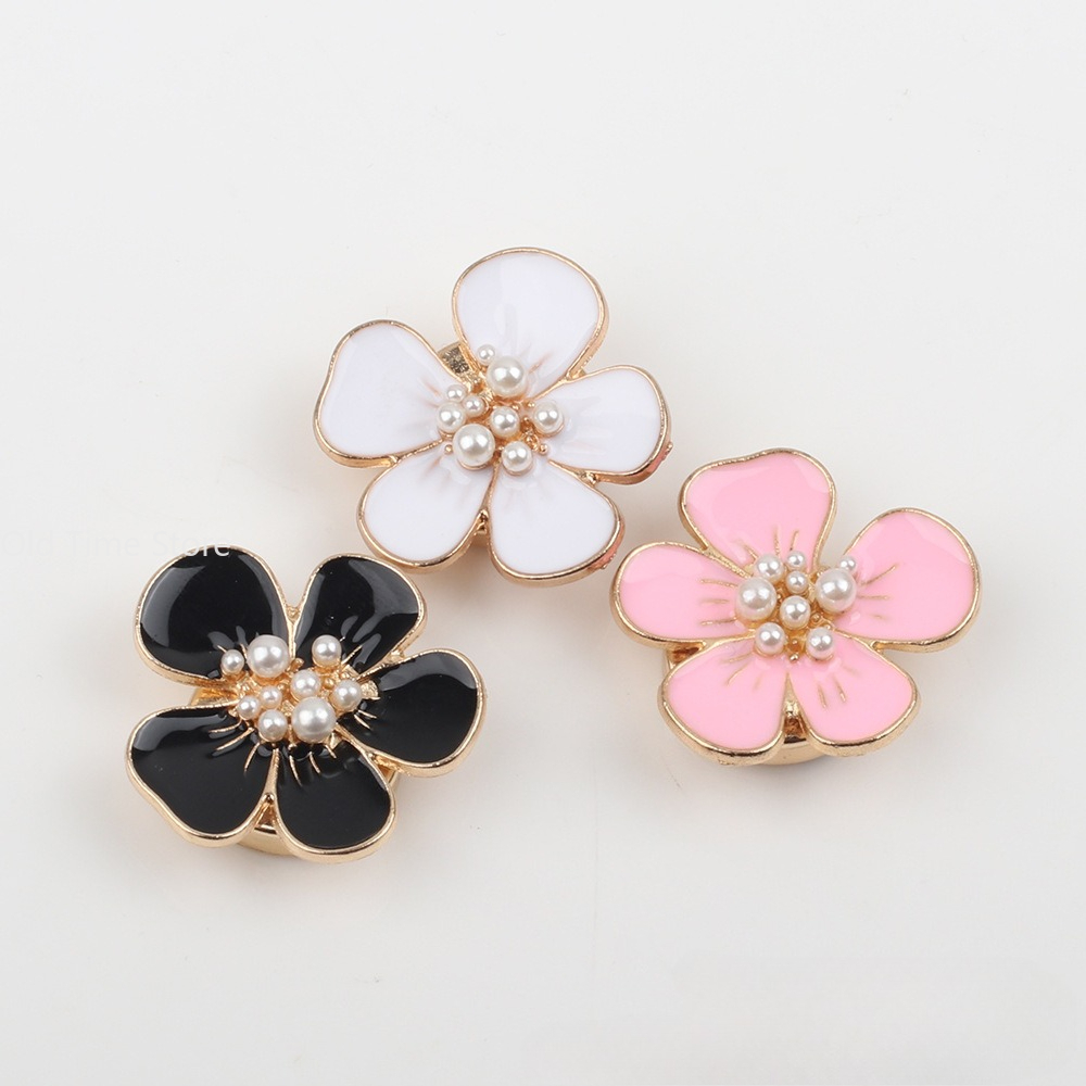 1pc Pearl Camellia Button Cove - Women'S Accessories For Formal Wear recensione e prezzo