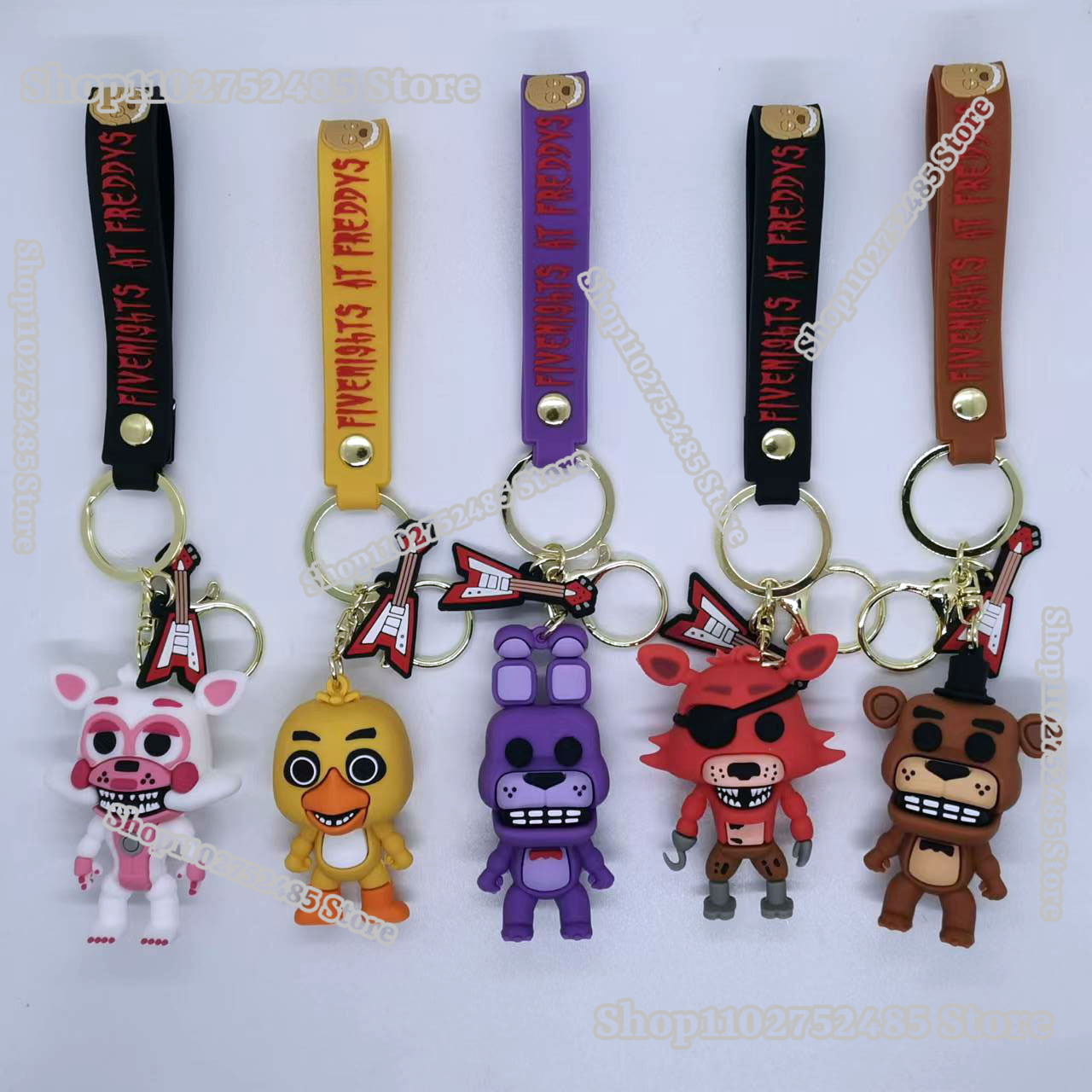 5pcs Cartoon Anime FNAF Figure - Women'S Key Accessories recensione e prezzo