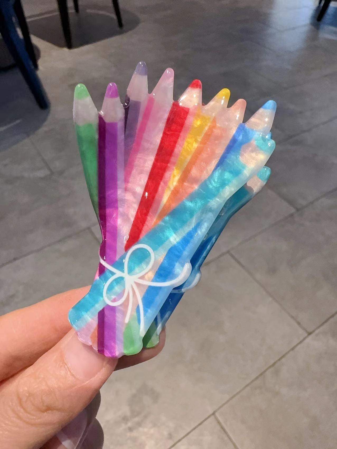 1 Colorful paintbrush grab cli - Women Accessories Bouquet recensione e prezzo