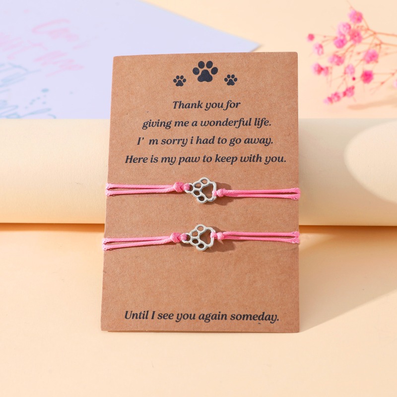 Adjustable Paw Print Couple Br - Women Accessories Meaning recensione e prezzo