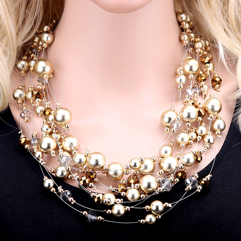 Multi-layers String Beaded Cry - Women Accessories Description recensione e prezzo