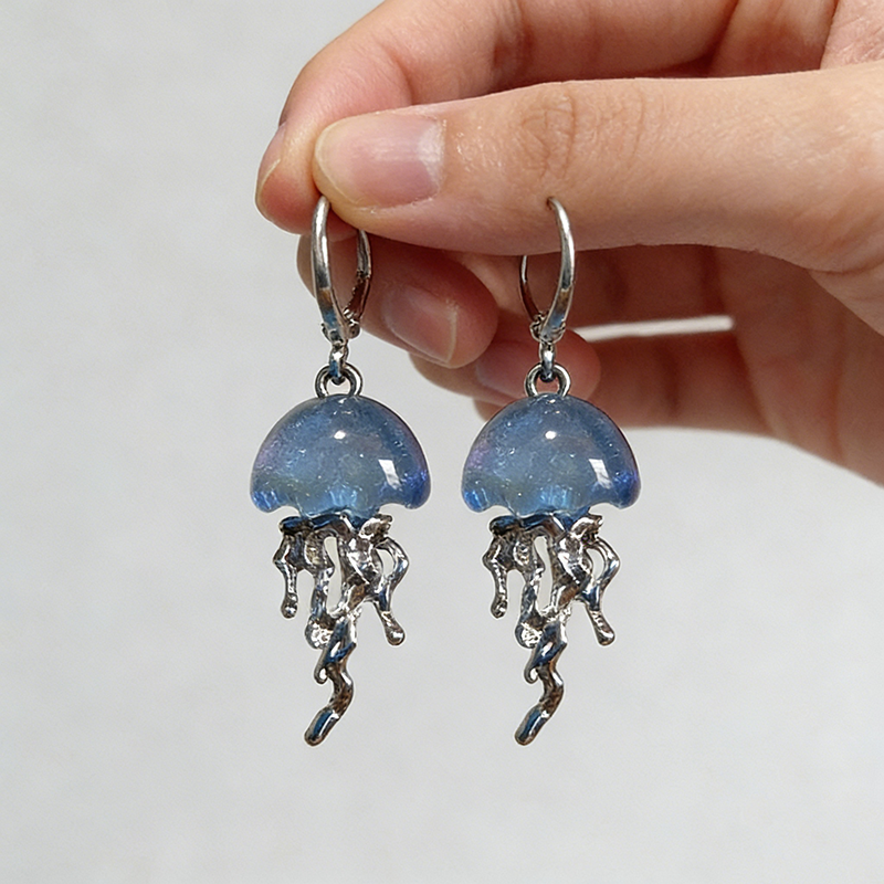 Cute Blue Jellyfish Ocean Pend - Women'S Emo Accessories recensione e prezzo