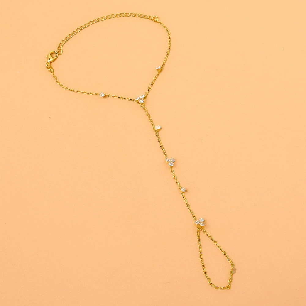 Crystal Fingerless Hand Chain  - Women'S Accessories Amazon recensione e prezzo