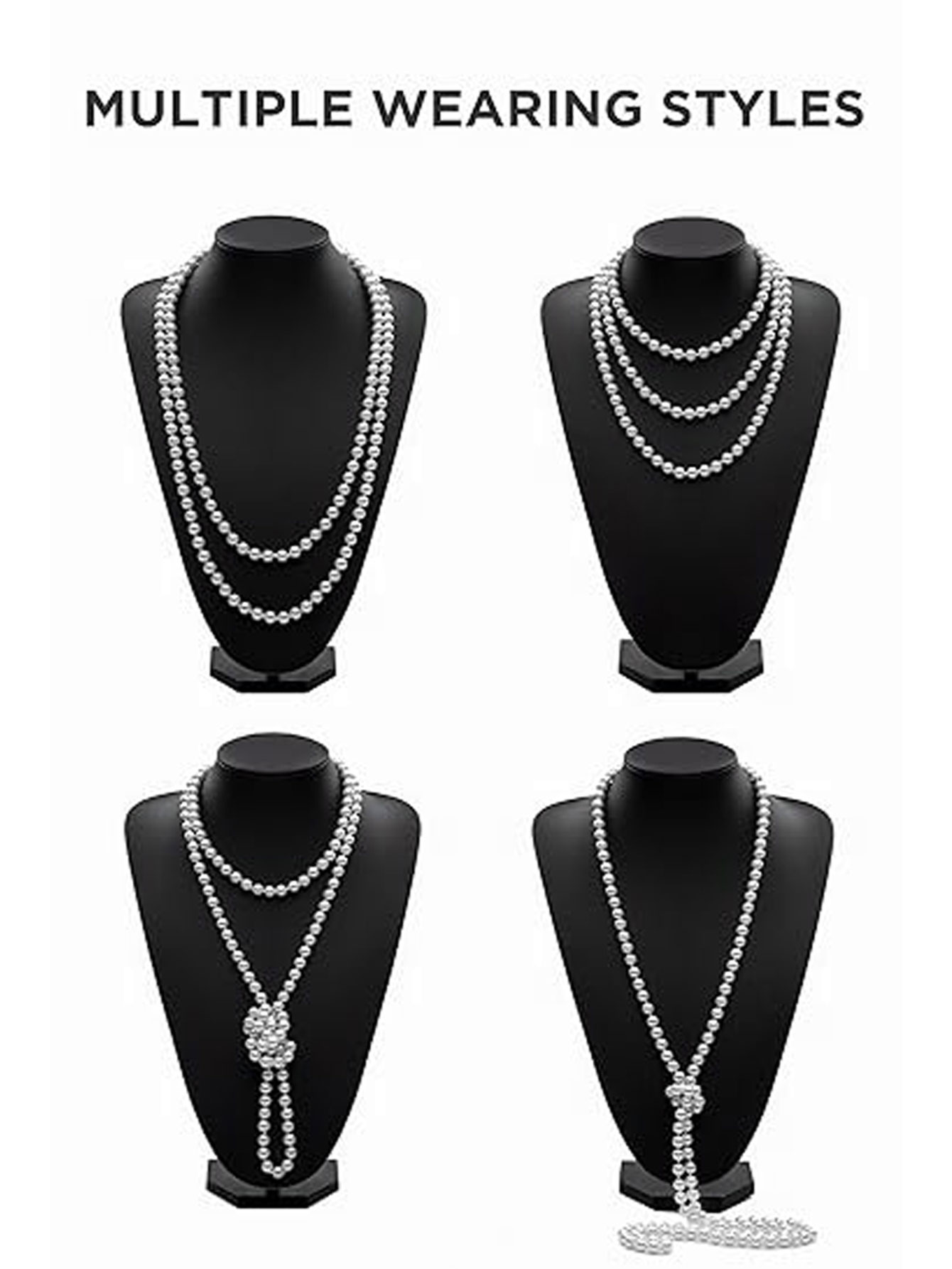 4PCS 1920s Great Gatsby Access - Women'S Accessories In The 1920S recensione e prezzo