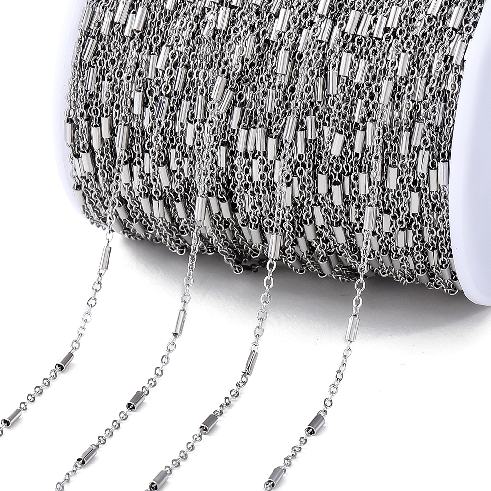 2Meters Stainless Steel Chain  - Beaded Anklet Chain recensione e prezzo