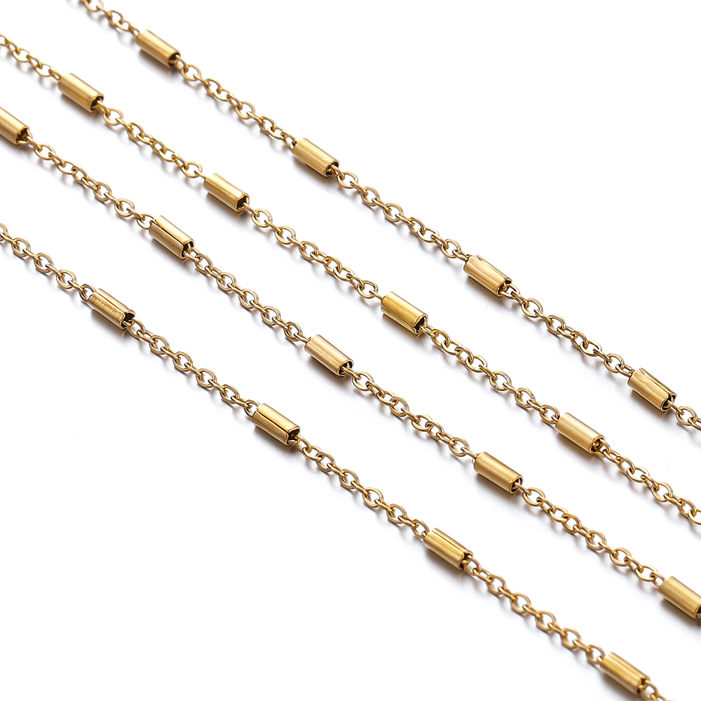 2Meters Stainless Steel Chain  - Beaded Anklet Chain recensione e prezzo