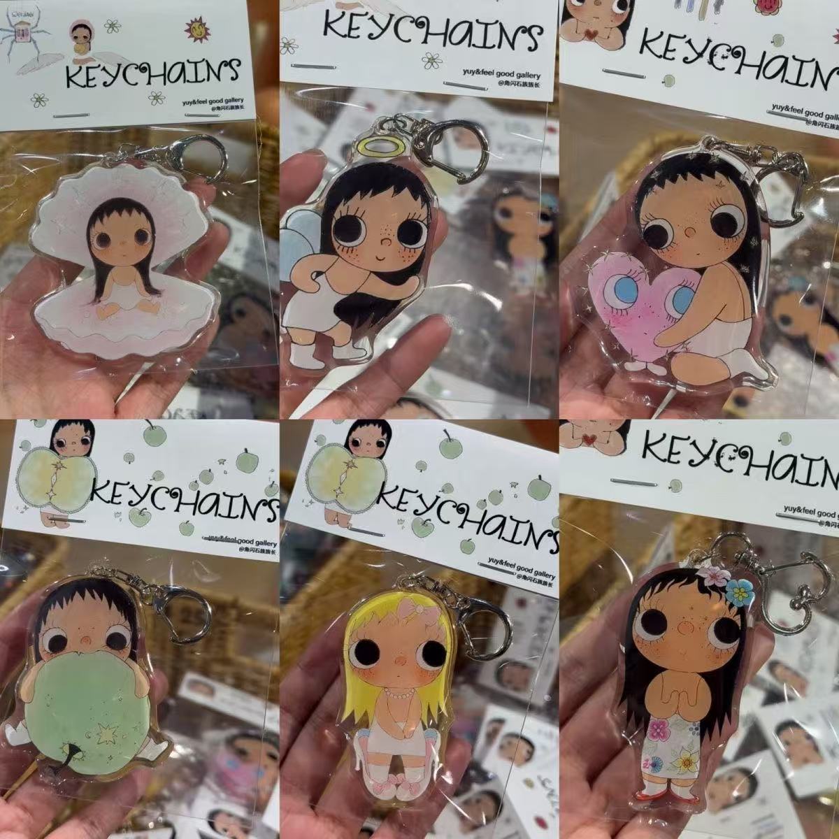 Yuy Is A Girl. Cute Cartoon Gi - Women'S Key Accessories recensione e prezzo