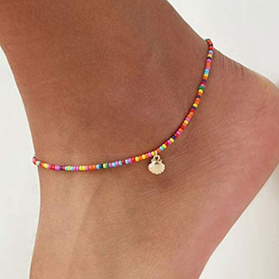 Boho Beaded Bracelet and Ankle - Beaded Anklet Chain recensione e prezzo