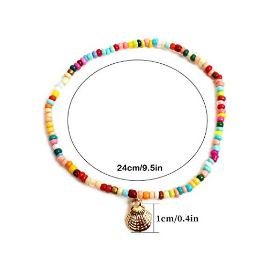 Boho Beaded Bracelet and Ankle - Beaded Anklet Chain recensione e prezzo