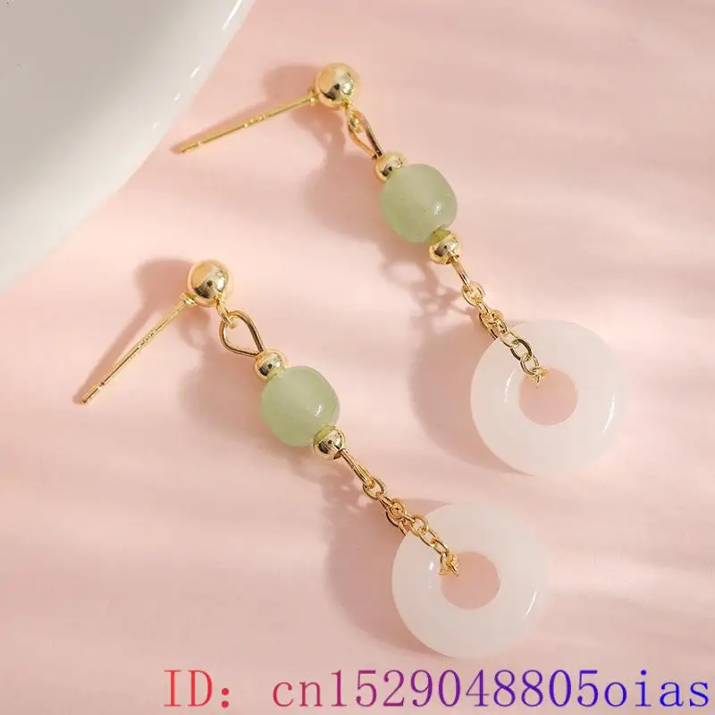 Natural Real Jade Ring Earring - Women'S Accessories Rings recensione e prezzo