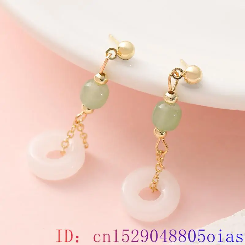 Natural Real Jade Ring Earring - Women'S Accessories Rings recensione e prezzo