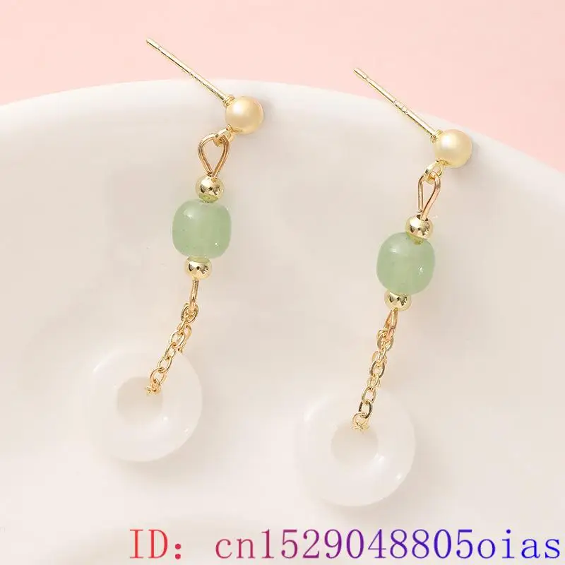 Natural Real Jade Ring Earring - Women'S Accessories Rings recensione e prezzo