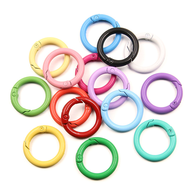 5-20pcs Colorful Spring O Ring - Women'S Key Accessories recensione e prezzo