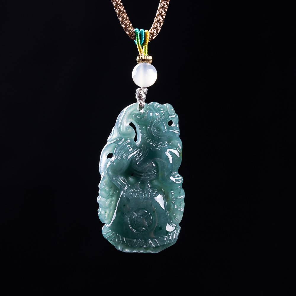 Burmese Jadeite Pixiu Pendant  - Accessories Woman recensione e prezzo