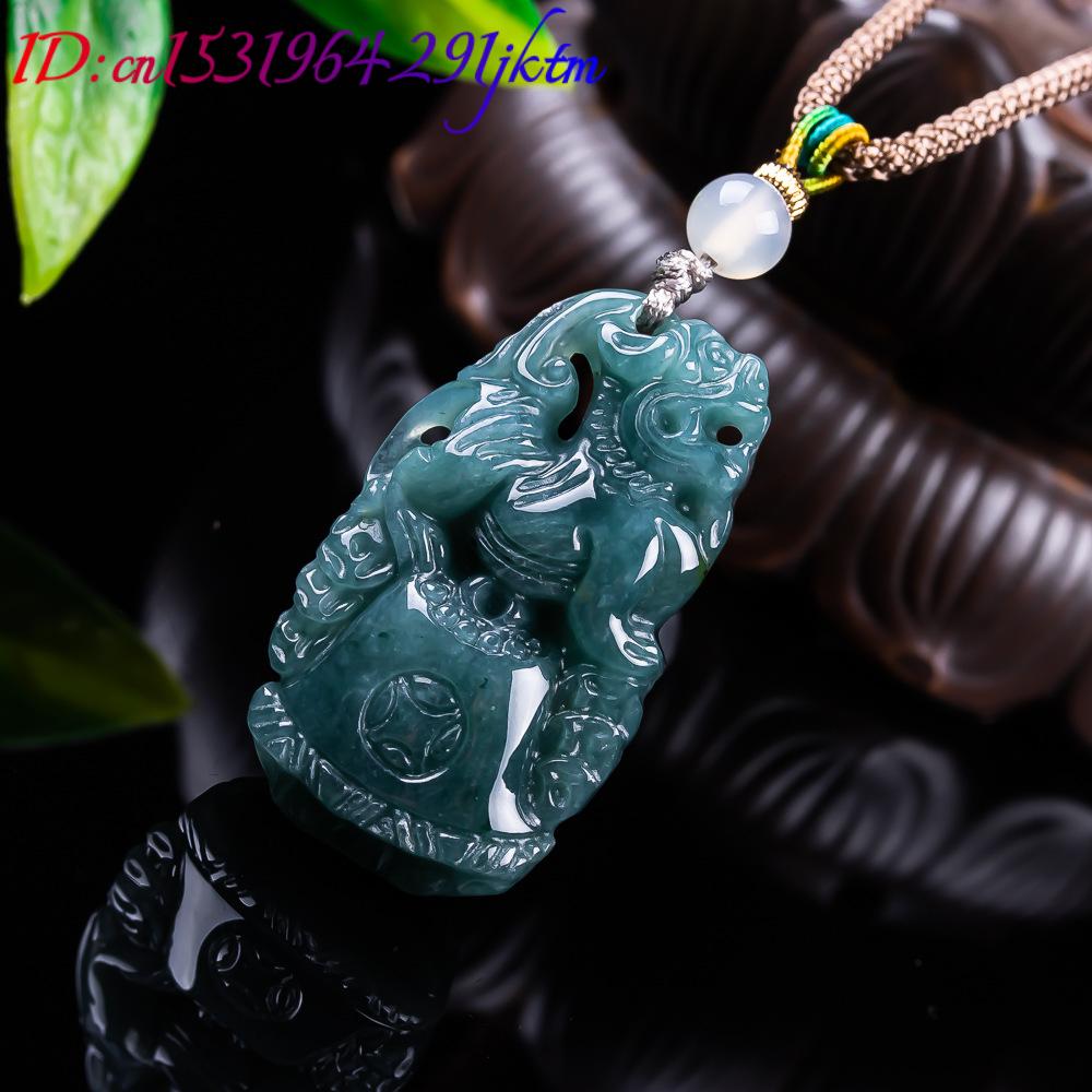 Burmese Jadeite Pixiu Pendant  - Accessories Woman recensione e prezzo