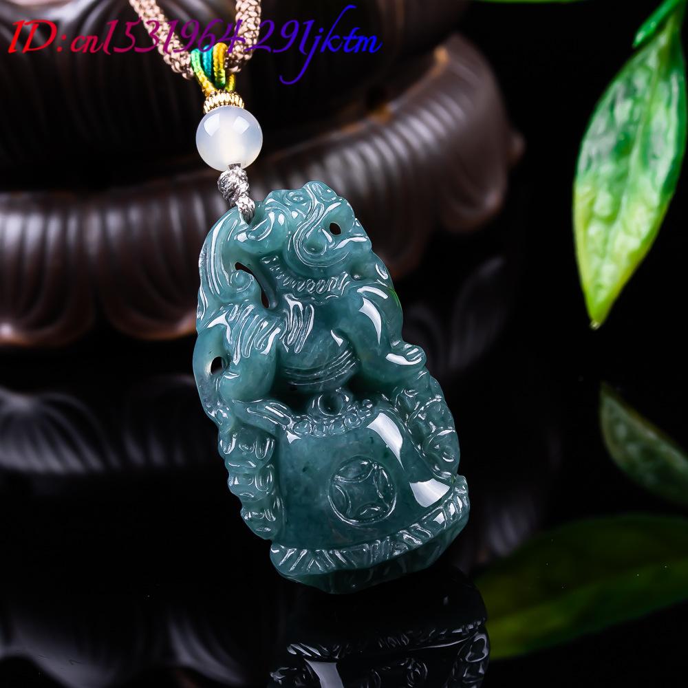 Burmese Jadeite Pixiu Pendant  - Accessories Woman recensione e prezzo