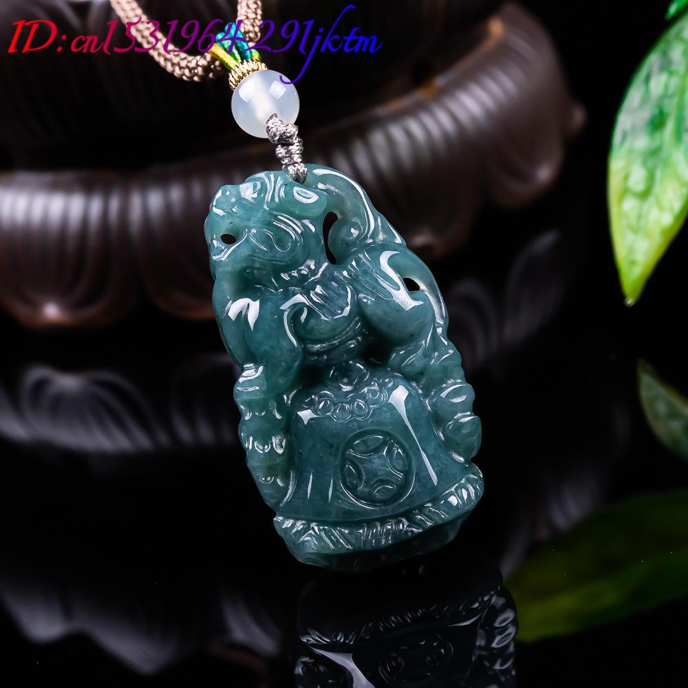 Burmese Jadeite Pixiu Pendant  - Accessories Woman recensione e prezzo