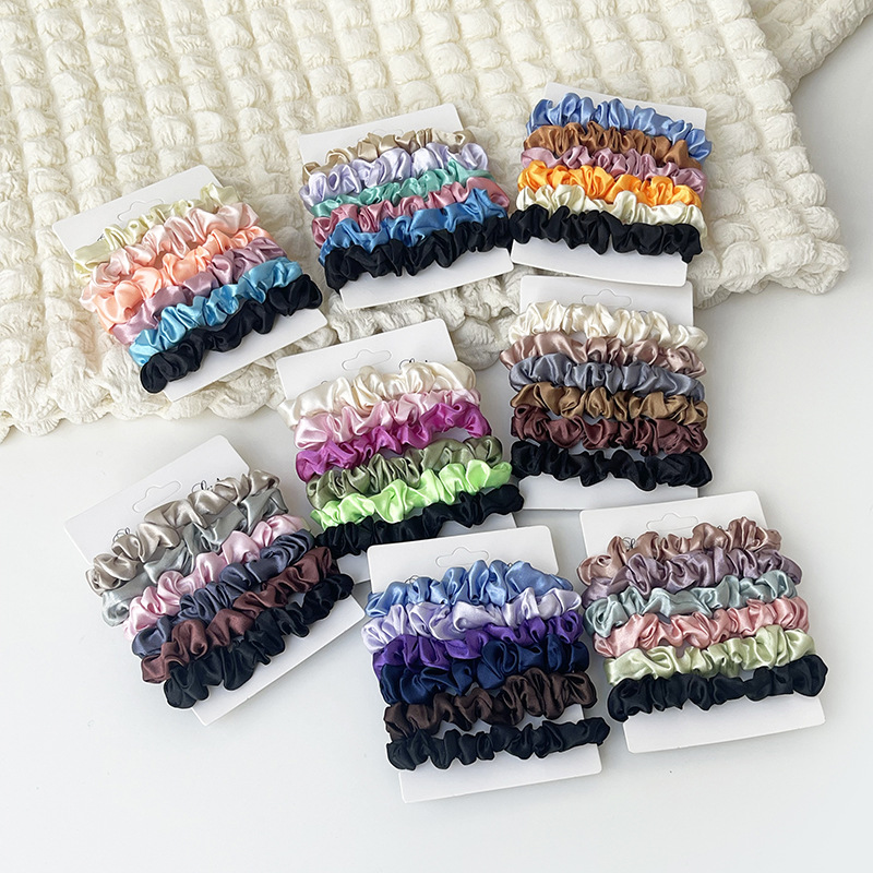 Satin scrunchies shaped like p - Women'S Accessories Amazon recensione e prezzo