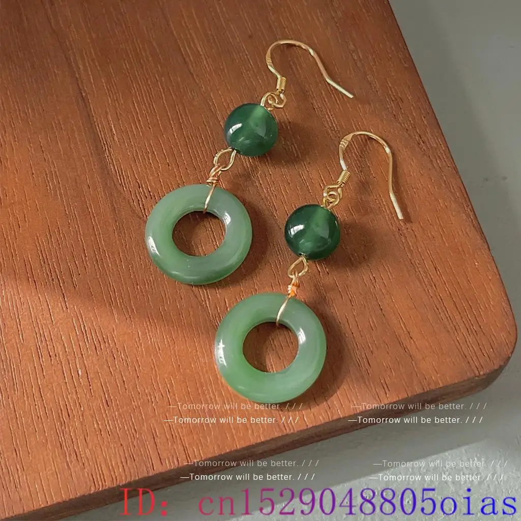 Green Real Jade Ring Earrings  - Women'S Accessories Rings recensione e prezzo