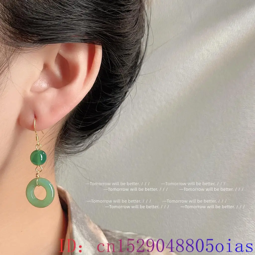 Green Real Jade Ring Earrings  - Women'S Accessories Rings recensione e prezzo