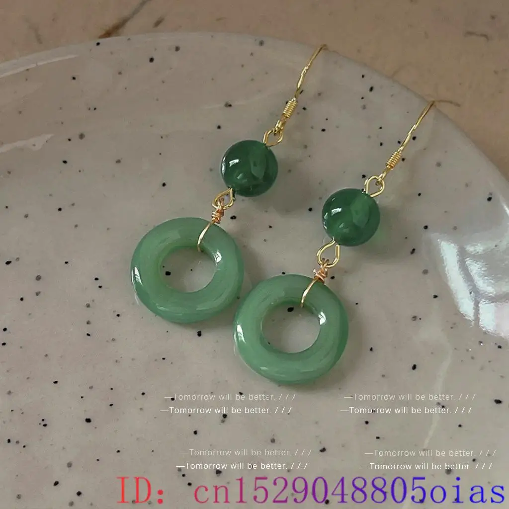 Green Real Jade Ring Earrings  - Women'S Accessories Rings recensione e prezzo