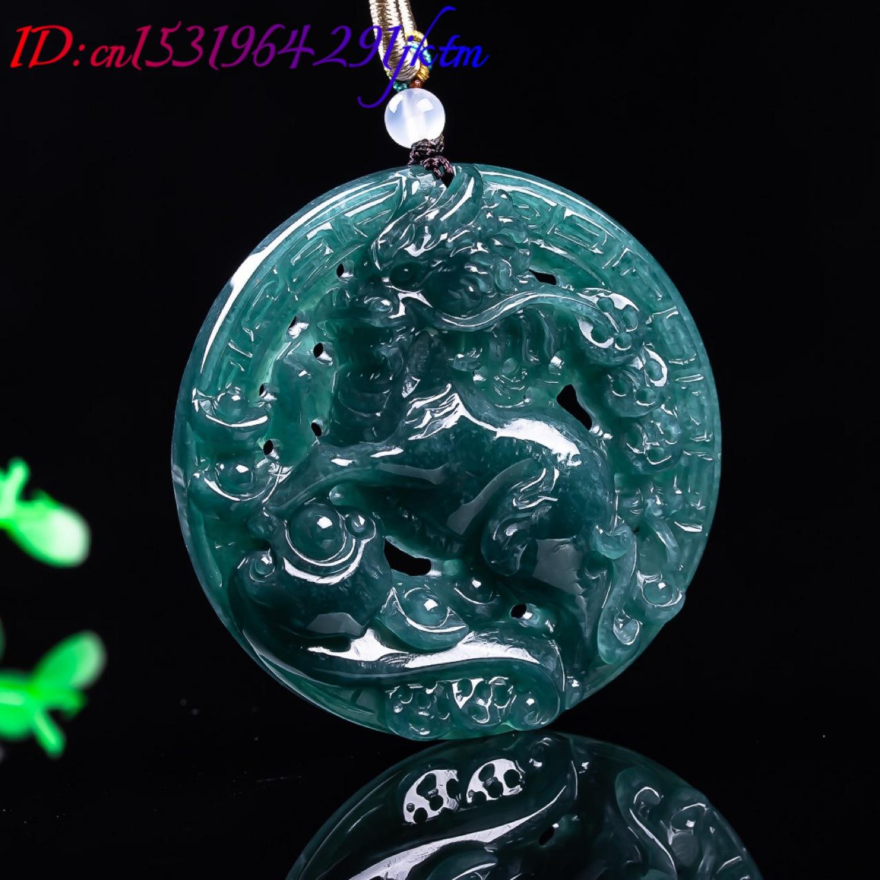 Burmese Jadeite Dragon Pendant - Accessories Woman recensione e prezzo