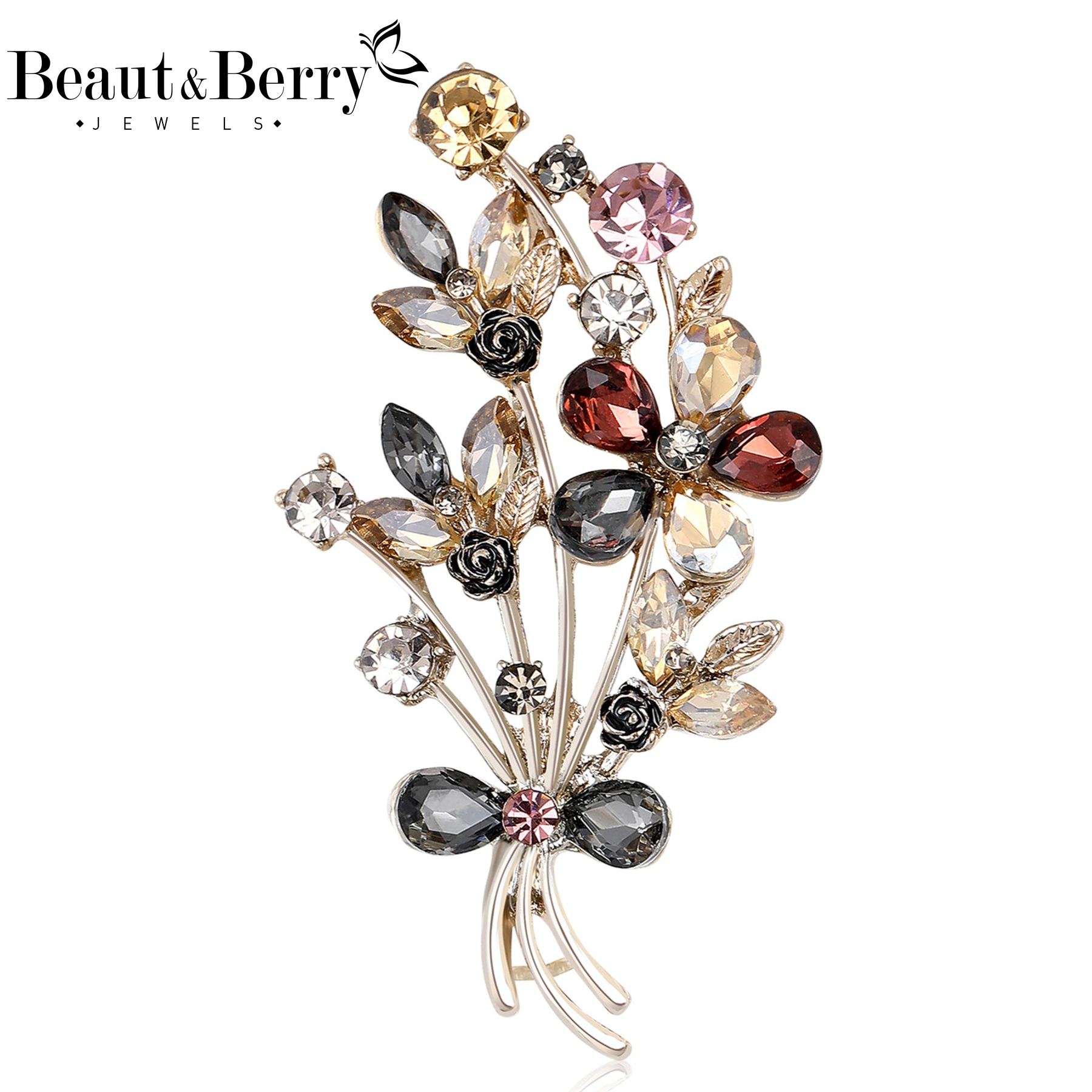 Beaut&Berry Trendy Rhinestones - Women Accessories Bouquet recensione e prezzo