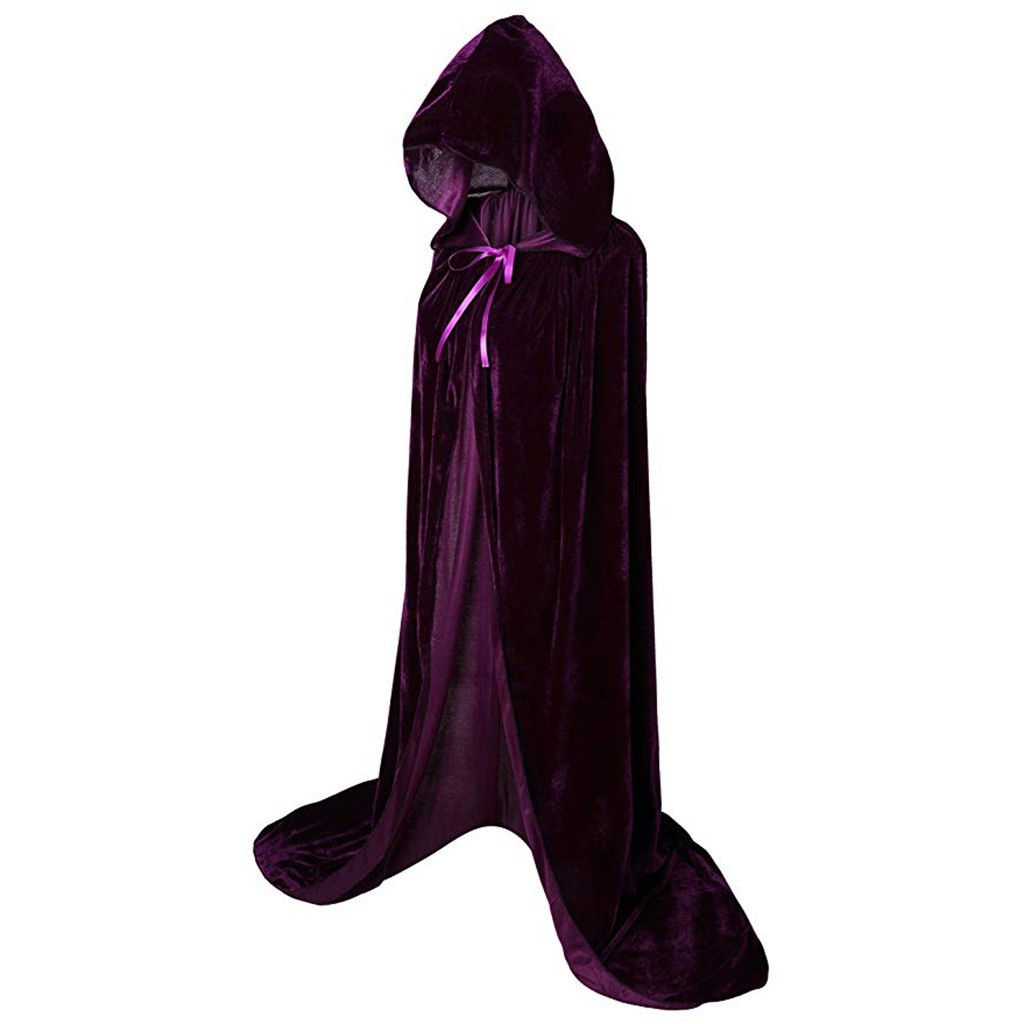Halloween Cloaks Gothic Hooded - Women'S Vampire Accessories recensione e prezzo
