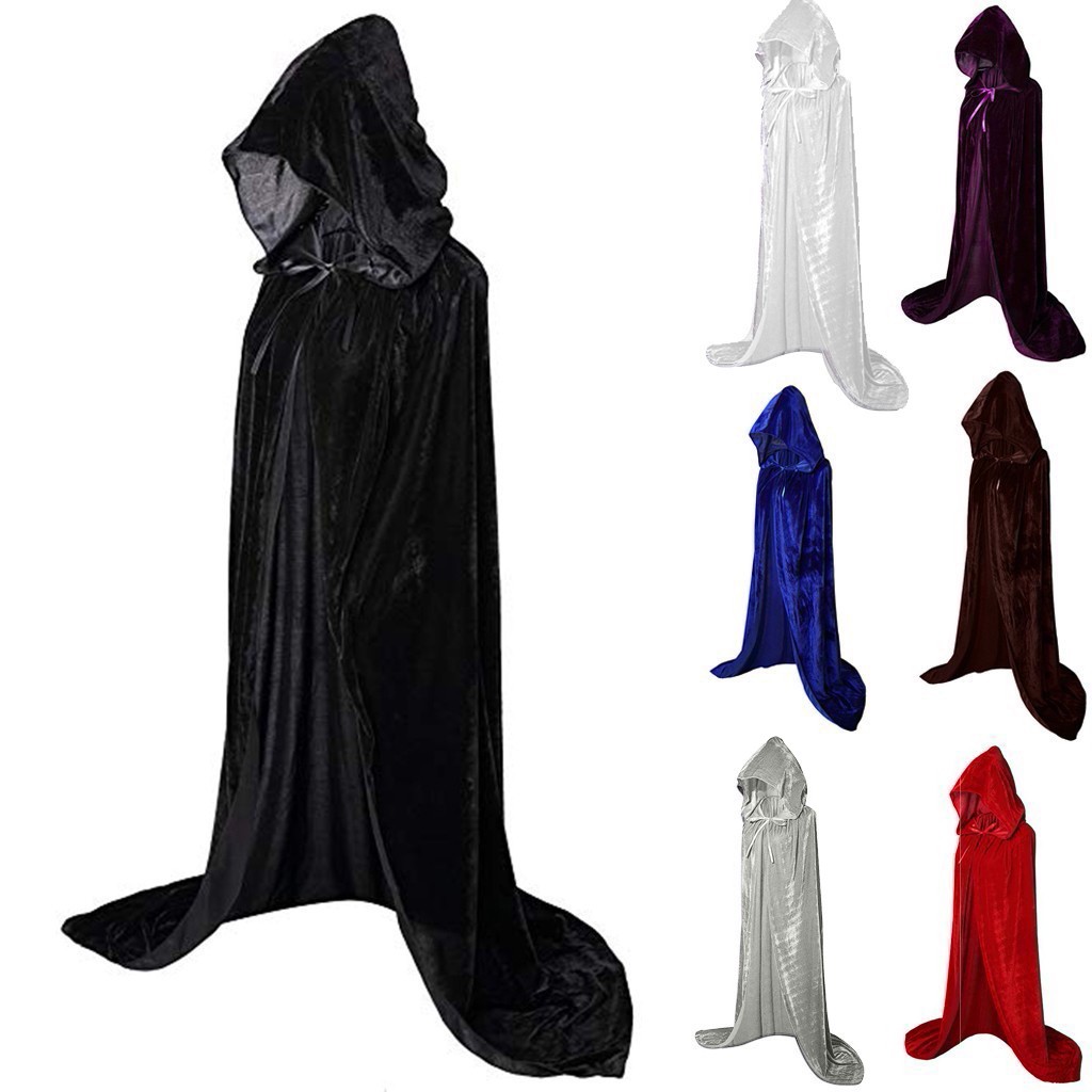 Halloween Cloaks Gothic Hooded - Women'S Vampire Accessories recensione e prezzo
